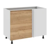 Meble kuchenne - Alba Szafka Dolna Narożna Dnw-120 Lewa Halifax - miniaturka - grafika 1