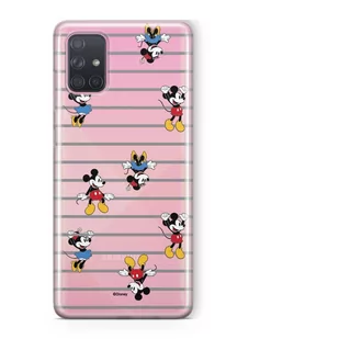 Etui na SAMSUNG Galaxy A71 DISNEY Mickey i Minnie 007 - Etui i futerały do telefonów - miniaturka - grafika 1