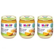 Desery dla dzieci - Hipp Jabłka i mango z twarożkiem po 6. miesiącu zestaw 3 x 160 g Bio - miniaturka - grafika 1