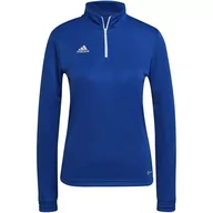 Bluzy damskie - Bluza Damska Adidas Entrada 22 Top Training Niebieska Hg6284-2Xl - miniaturka - grafika 1