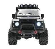 Zabawki zdalnie sterowane - Jeep Rc Cywilny Zdalnie Sterowany Pojazd Samochód Czarny - miniaturka - grafika 1