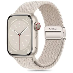 Pasek TECH-PROTECT NylonMag do Apple Watch 4/5/6/7/8/9/SE (38/40/41mm) Tytanowy - Akcesoria do smartwatchy - miniaturka - grafika 1