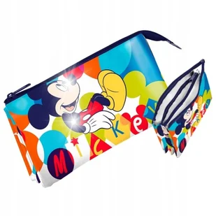 PIÓRNIK SZKOLNY POTRÓJNY MYSZA MICKEY dla dziecka - Piórniki - miniaturka - grafika 1