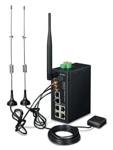 PLANET Industrial 4G LTE Cellular WL gateway/kontroler - Routery - miniaturka - grafika 1