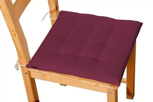 Dekoria Siedzisko Karol na krzesło Plum śliwkowy) 40 × 40 × 3,5 cm Cotton Panama 200-702-32 - Meble modułowe i akcesoria - miniaturka - grafika 1