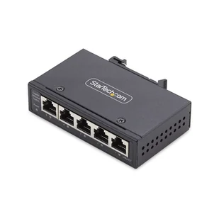 StarTech.com I51G-ETHERNET-SWITCH łącza sieciowe Nie zarządzany Gigabit Ethernet (10/100/1000) Czarny I51G-ETHERNET-SWITCH - Switche - miniaturka - grafika 1