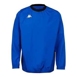 Bluzy męskie - Kappa Męska bluza Gaggio Sweat niebieski niebieski l 304IN80 - grafika 1