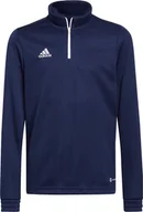 Bluzy damskie - Bluza dla dzieci adidas Entrada 22 Tr Top granatowa H57484-176cm - miniaturka - grafika 1