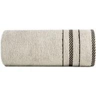 Ręczniki - Ręcznik 70 x 140 Kąpielowy Bawełna Koral 02 Beż - miniaturka - grafika 1
