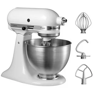 KitchenAid Classic 5K45SSEWH - Roboty kuchenne - miniaturka - grafika 1