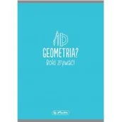Zeszyty szkolne - Herlitz Zeszyt A5/32K gładki Geometria (10szt) - - miniaturka - grafika 1