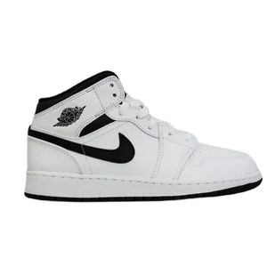 Buty sportowe młodzieżowe białe Air Jordan 1 Mid - DQ8423-132-36.5 - Moda i Uroda OUTLET - miniaturka - grafika 1