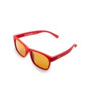 Okulary dla dzieci - Zepter Hyperlight Eyewear okulary fulerenowe dla dzieci poprawiają samopoczucie, przeciwsłoneczne i do komputera, socz. hiperpolaryzująca, czerwone - miniaturka - grafika 1