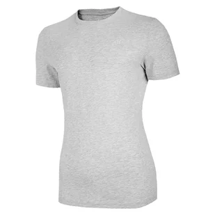 4F, T-Shirt męski, NOSH4-TSM003 27M, szary, rozmiar XXL - Koszulki męskie - miniaturka - grafika 1