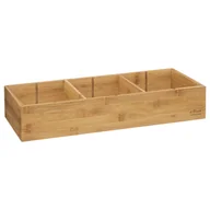Pudła i pojemniki do przechowywania - 5five Simply Smart Organizer na kosmetyki BAMBOO, 15 x 38 cm - miniaturka - grafika 1