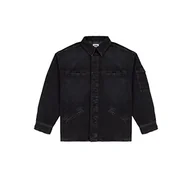 Kurtki męskie - Wrangler Męska kurtka polowa, Czarne klawisze, 4XL - miniaturka - grafika 1