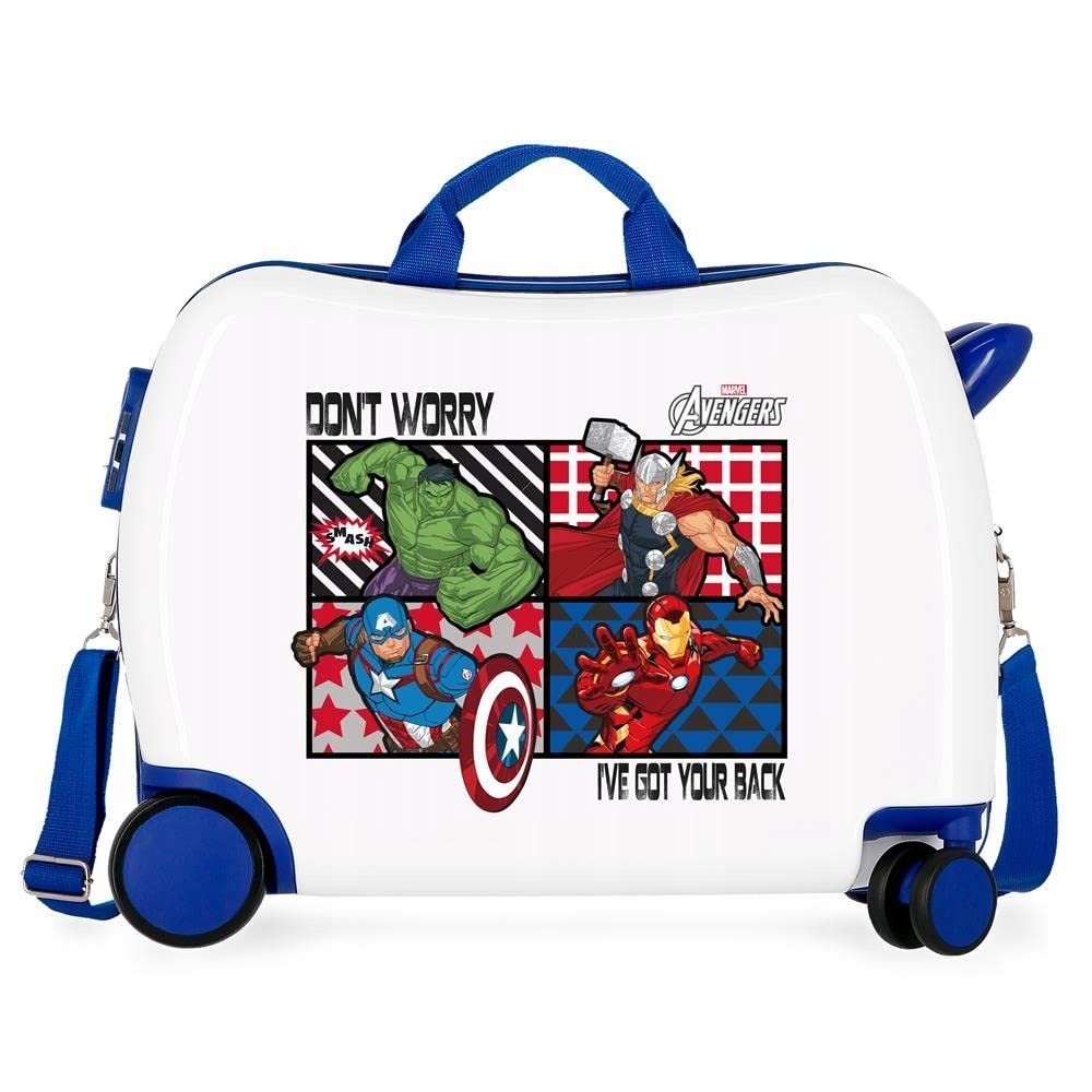 Marvel Avengers All Avengers Walizka Kabinowa Dziecięca Jeździk Dla Dzieci