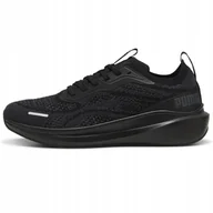 Buty sportowe męskie - Buty męskie sportowe Puma Skyrocket Lite Engineered 31010001 czarne 44.5 - miniaturka - grafika 1