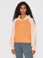Bluzy damskie - New Balance Bluza WT21501 Pomarańczowy Relaxed Fit - miniaturka - grafika 1