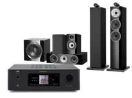 Kino domowe - NAD T778 (czarny) + 703 S3 + 707 S3 + HTM71 S3 + DB4S (czarny) - miniaturka - grafika 1