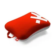 Akcesoria podróżnicze - Skross Travel Pillow, Red, Adults, Unisex, Polyurethane, Cotton/Polyester, Bus, Car, Plane - miniaturka - grafika 1