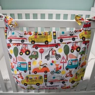 Organizery na łóżeczko - TORBA ORGANIZER NA ŁÓŻECZKO DZIECIĘCE KERL - miniaturka - grafika 1