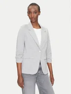 Marynarki i żakiety damskie - Fransa Marynarka 20604689 Szary Regular Fit - miniaturka - grafika 1