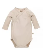 Body dla niemowląt - Yosoy Body niemowlęce z długim rękawem bawełna organiczna Sunny beige, Rozmiar: 62 - miniaturka - grafika 1