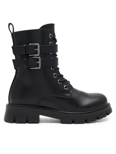 DeeZee Trapery CS5907-02 Czarny - Buty dla dziewczynek - miniaturka - grafika 1