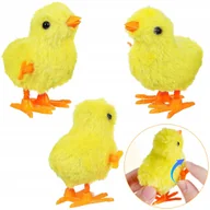 Maskotki i pluszaki - Nakręcany Kurczaczek Żółta Kurka Nakręcana Tupta Chodzi 10 Cm Kurczak - miniaturka - grafika 1