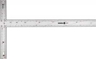 Kątownik Aluminiowy L 600 Mm - Inne urządzenia pomiarowe - miniaturka - grafika 1