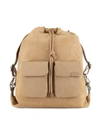 Plecaki - Lasocki Plecak MLP-W-015-04 Beżowy - miniaturka - grafika 1