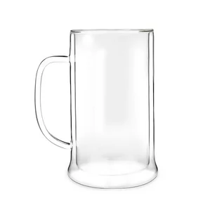 Vialli Design Kufel do zimnego i grzanego piwa z podwójną ścianką Amo 500 ml - Inne naczynia kuchenne - miniaturka - grafika 1
