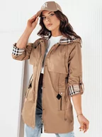 Kurtki damskie - Kurtka damska parka VERDU beżowa Dstreet TY4225-XL - miniaturka - grafika 1