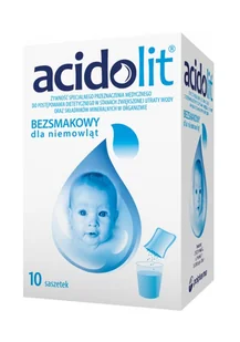 Polpharma Acidolit Bezsmakowy - 10 Sasz. - Przeziębienie i grypa - miniaturka - grafika 1