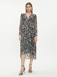 Morgan Sukienka koszulowa 241-RURRY.F Czarny Regular Fit - Sukienki - miniaturka - grafika 1