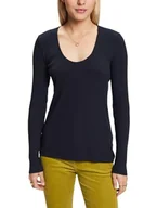 Koszulki i topy damskie - ESPRIT T-shirt damski, 400/granatowy, S - miniaturka - grafika 1