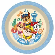 Miseczki i talerzyki dla dzieci - Talerz PSI PATROL spodek plastikowy BPA Free Paw Patrol 21 cm - miniaturka - grafika 1