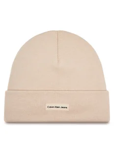 Calvin Klein Jeans Czapka Inst Patch Beanie K60K612322 Różowy - Czapki damskie - miniaturka - grafika 1