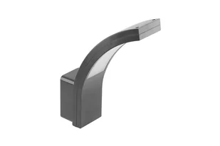 Lampa elewacyjna LED 10W PARIS b.neutralna 4000K 900lm szara IP54 GTV - Lampy ogrodowe - miniaturka - grafika 1