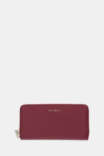 Coccinelle portfel damski kolor bordowy - Portfele - miniaturka - grafika 1