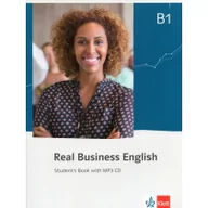 Powieści - LektorKlett Real Business English B1 Student's Book+MP3CD - miniaturka - grafika 1