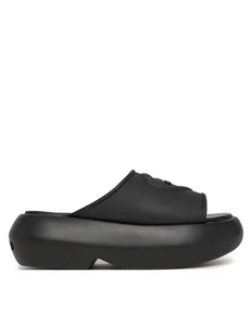 LOVE MOSCHINO Klapki JA28207I0MI40000 Czarny - Klapki i japonki damskie - miniaturka - grafika 1