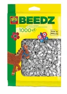Prace ręczne dla dzieci - Ses CREATIVE KORALIKI 1000 SZT SZARE 00716 - miniaturka - grafika 1