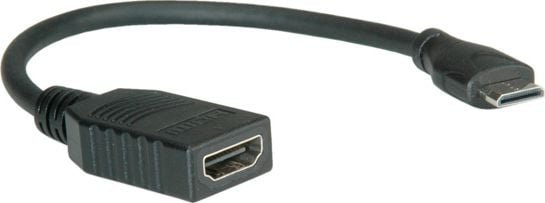Roline Kabel HDMI HS cable with Ethernet A D BU ST 0,15m - 11.04.5586