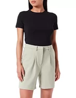 Spodenki damskie - VERO MODA Damskie szorty Vmlucca Hr Jersey Long Noos Shorts, Desert Sage, S - miniaturka - grafika 1