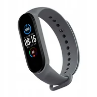 Akcesoria do smartwatchy - Opaska Pasek Bransoletka do Xiaomi MI Band 3/4 Pasek Zamienna Ciemnoszara - miniaturka - grafika 1