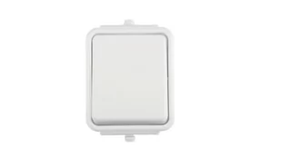 LEDart pojedynczy natynkowy IP44 WNT-100C biały Cedar Schneider Electric - Wyłączniki światła i elektryczne - miniaturka - grafika 1