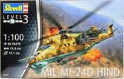 Modele do sklejania - Revell Ciężki śmigłowiec bojowy Mil Mi-24D Hind 04951 - miniaturka - grafika 1
