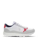 Trampki męskie - U.S. Polo Assn. Sneakersy w kolorze biało-szarym - miniaturka - grafika 1